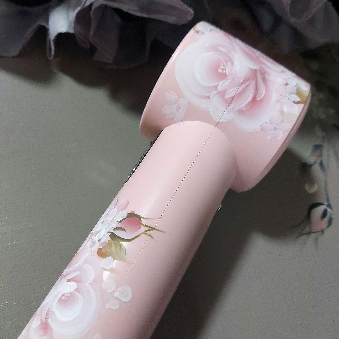 傘、ハンディファンお薬手帳 トールペイント