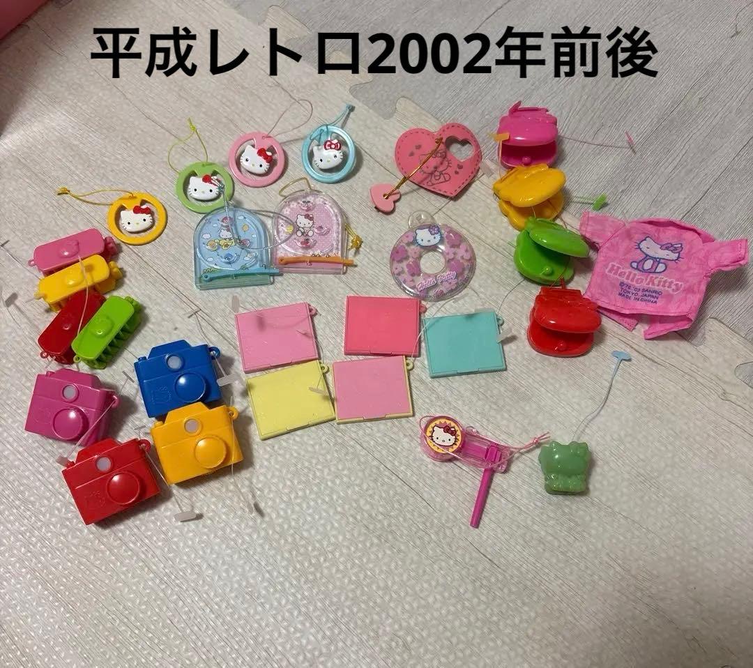 非売品28個平成レトロサンリオショップおまけハローキティまとめ売り