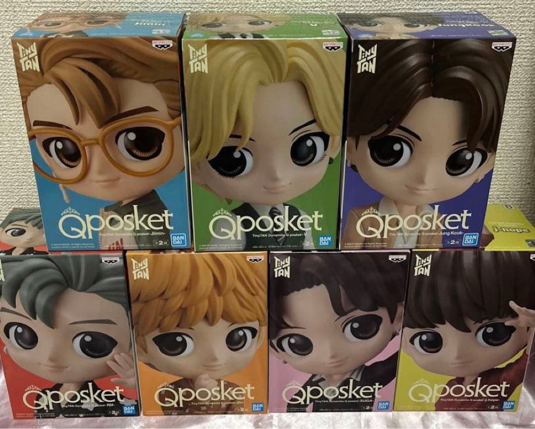 【未開封】34点　Tiny TAN Q Posket BTS キューポスケット