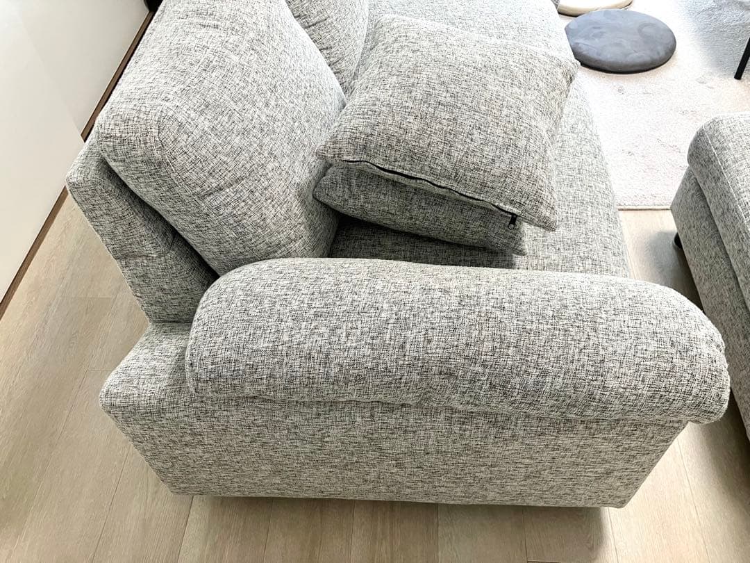 ②【送料込みセット売り】CARLO GRANDE カウチソファ