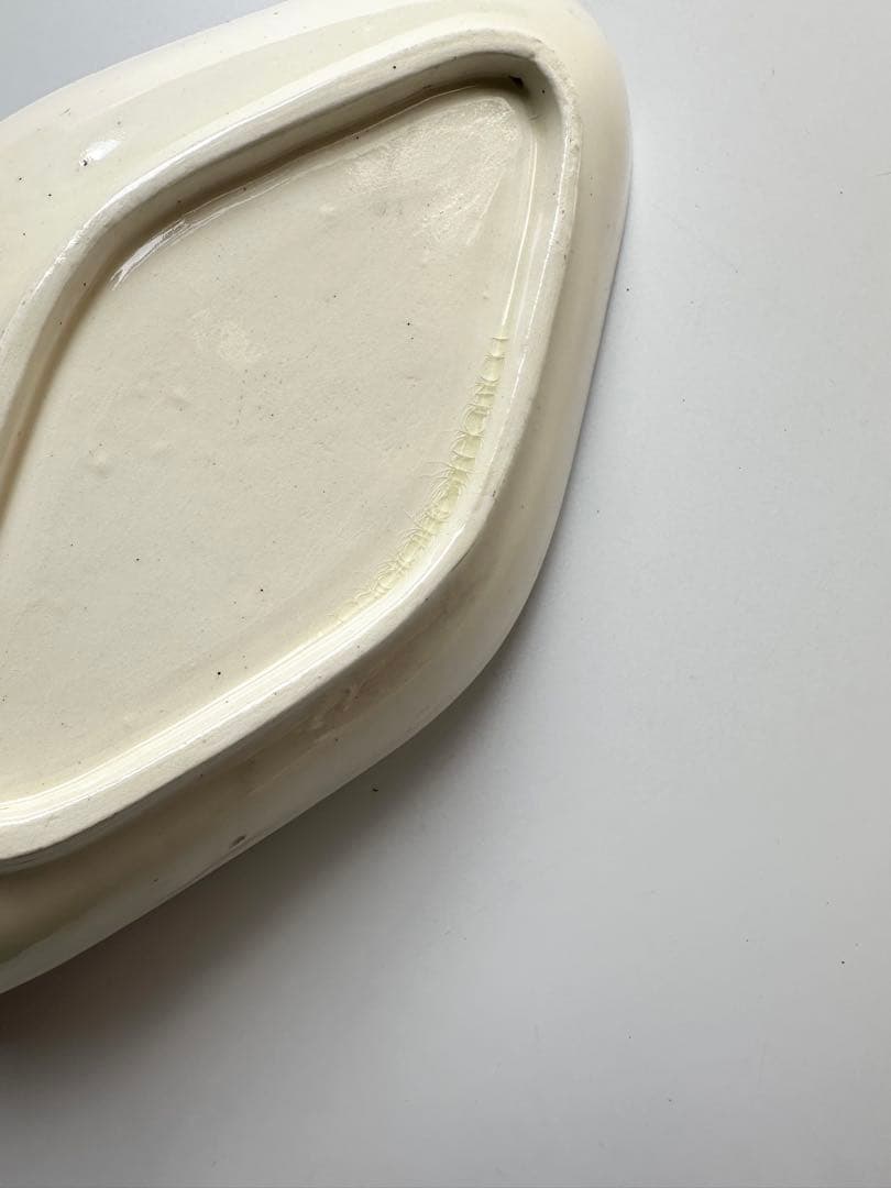 SALINS ラヴィエ　サラン窯　フランス　アンティーク　プレート　皿