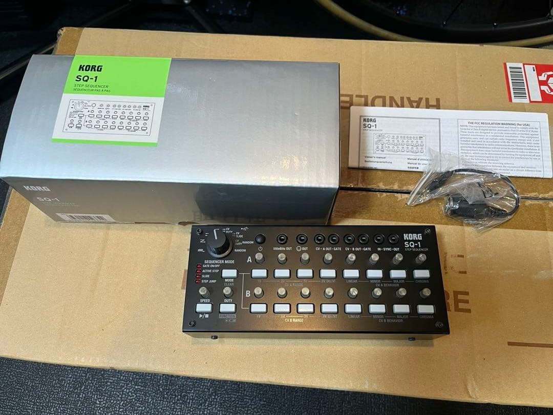 鍵盤楽器 KORG SQ-1 STEP SEQUENCER
