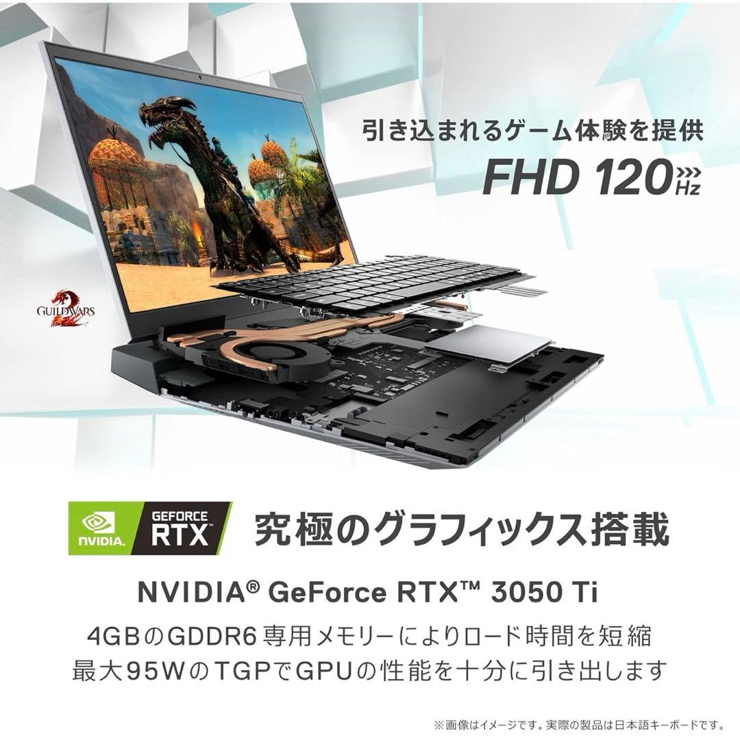 Windowsノート本体 DELL G15 5511 NG9ETI5A-BWPG