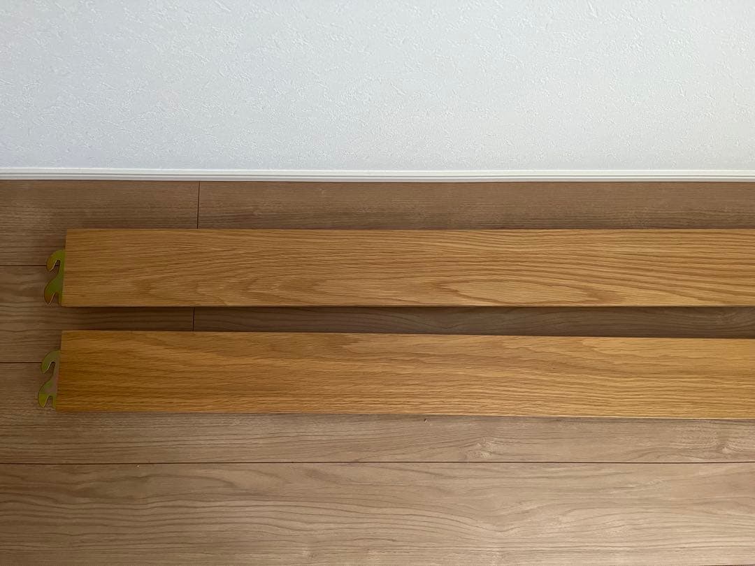 【期間限定価格】無印良品　木製ベッド　オーク材　突板　ダブル