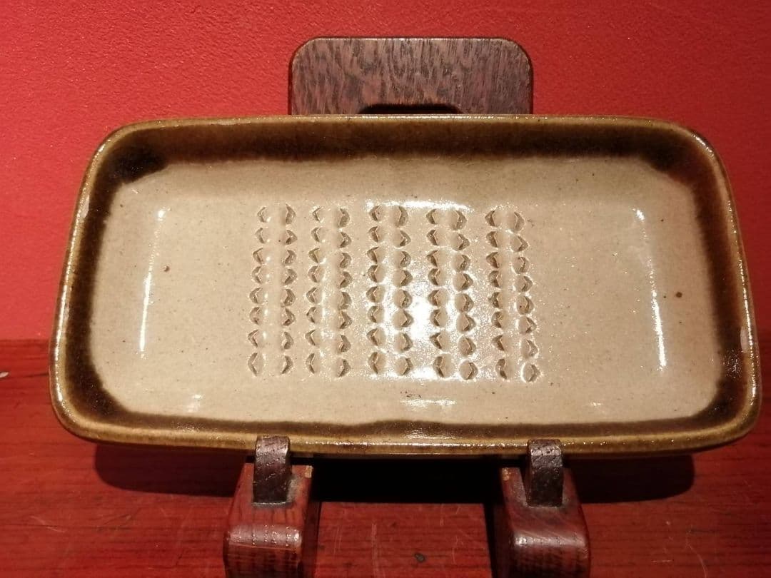 【最終価格】佐久間藤太郎・作　茄子文皿3枚、おろし文皿2枚