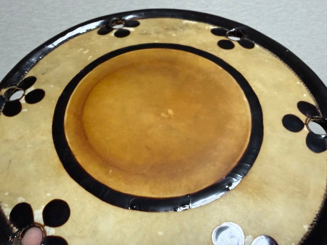 和楽器 小鼓　革　中古　古革