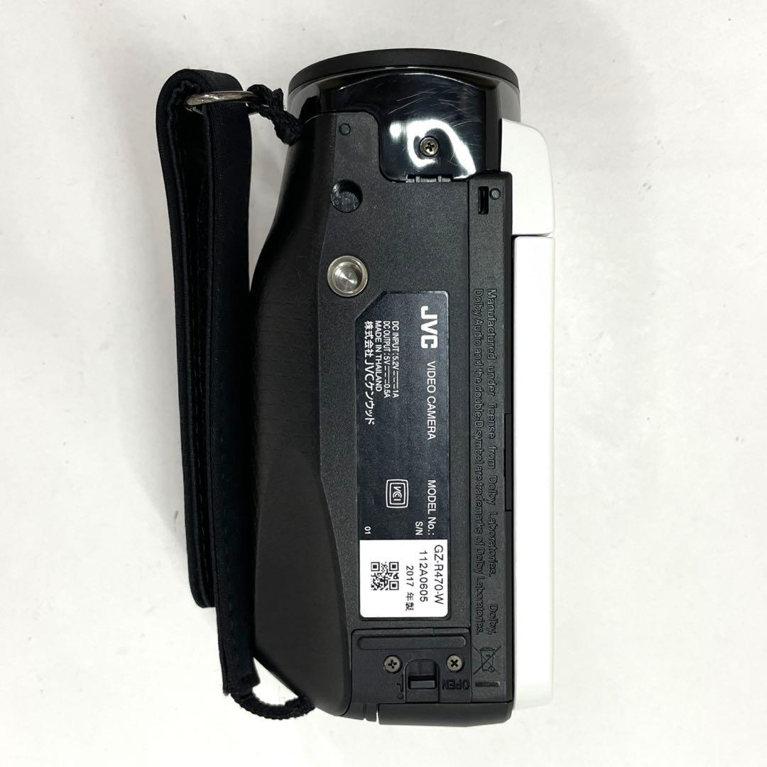 JVC Everio R ビデオカメラ GZ-R470-W
