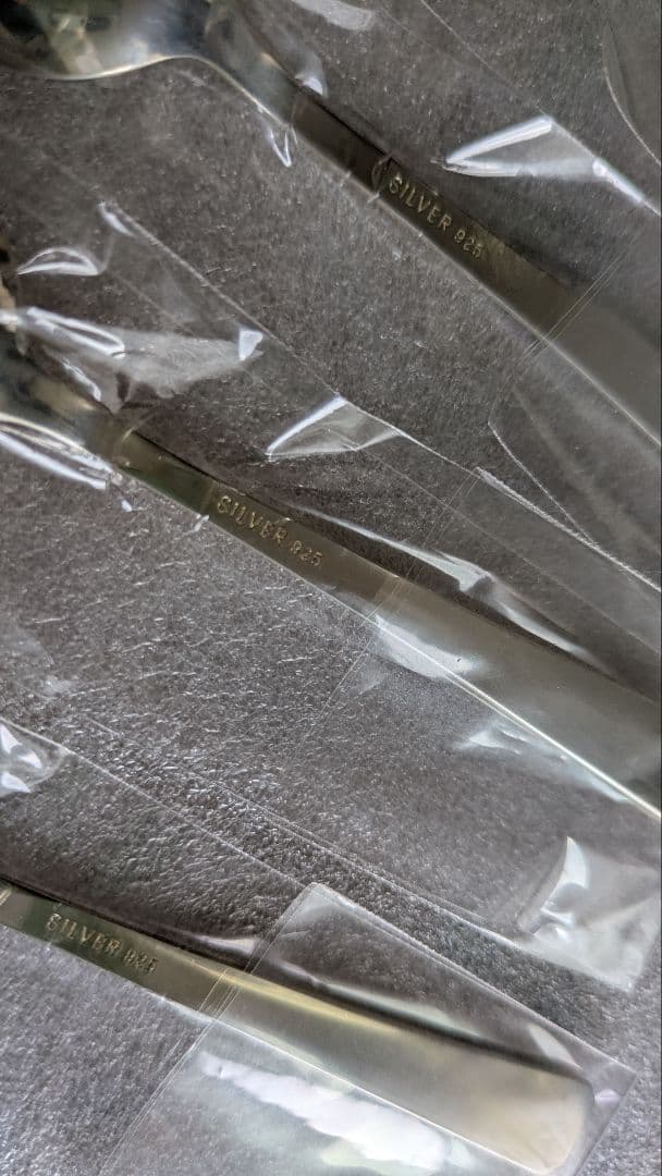 銀製スプーン5本セット　シルバー925