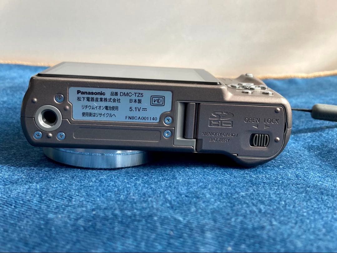 【動作確認済み】Panasonic LUMIX DMC-TZ5 デジタルカメラ