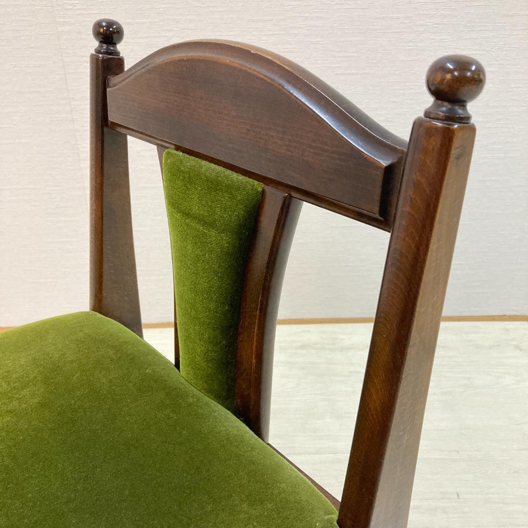 ATLANTA アトランタ チェア　椅子　カントリー　モケットグリーン