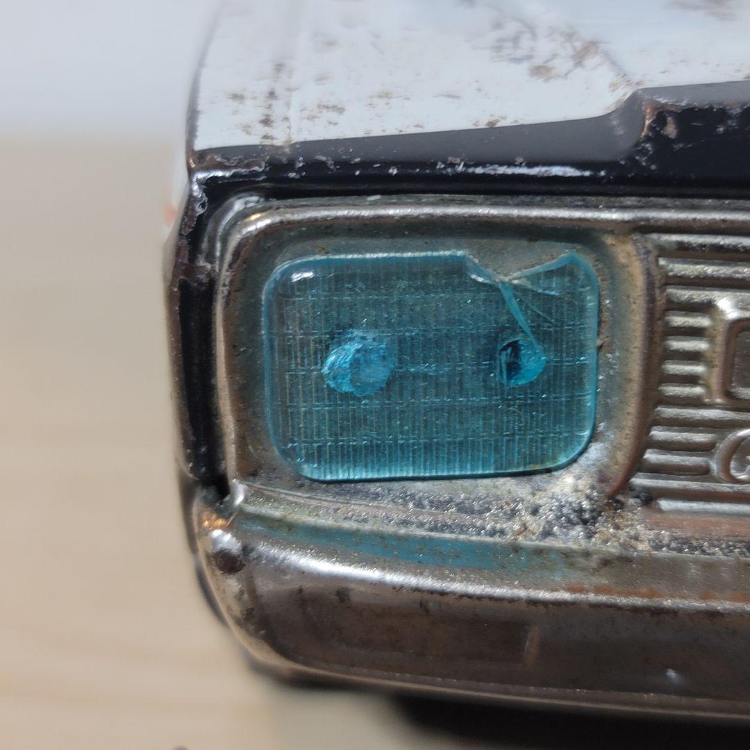 イチコー ブリキ ニッサングロリア パトカー 40cm ジャンク品 昭和レトロ