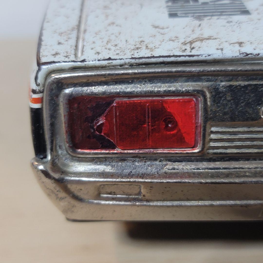 イチコー ブリキ ニッサングロリア パトカー 40cm ジャンク品 昭和レトロ