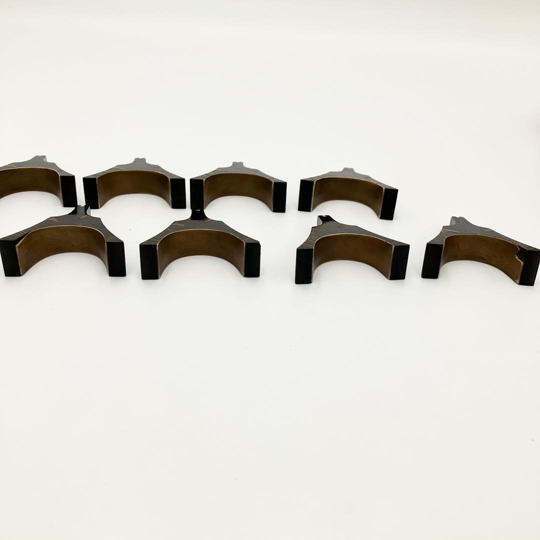 琴柱　蒔絵　鶴