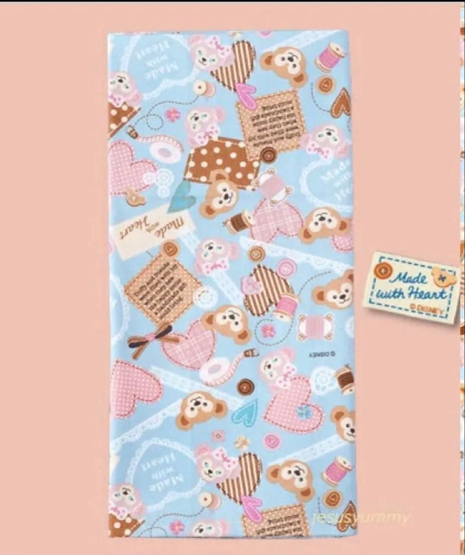 【正規品】ダッフィー生地 ☆お得♪2種セット☆TDS公式 生地 布 新品未開封