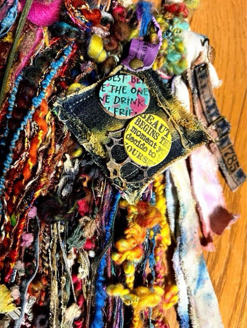 ともなさま♡感謝価格‪ෆ‪ハンドメイド❁アンティーク糸巻きタペストリー