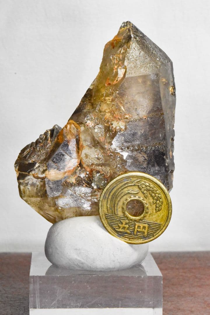 タンザニアSongea産 スモーキーエレスチャルアイスクリスタル