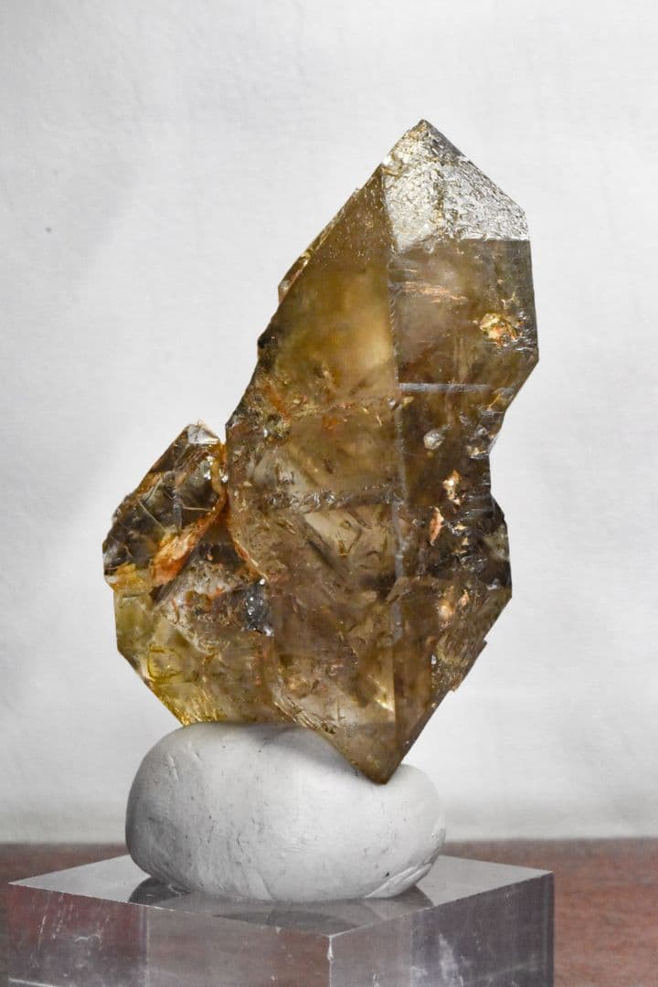 タンザニアSongea産 スモーキーエレスチャルアイスクリスタル