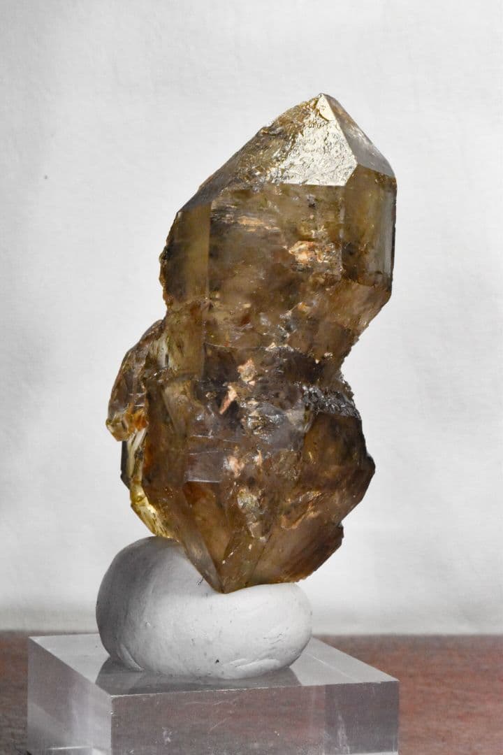 タンザニアSongea産 スモーキーエレスチャルアイスクリスタル