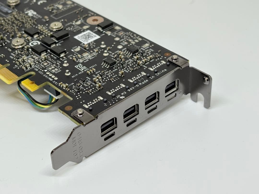 DELL純正★NVIDIA QUADRO P1000★ロープロファイルブラケット