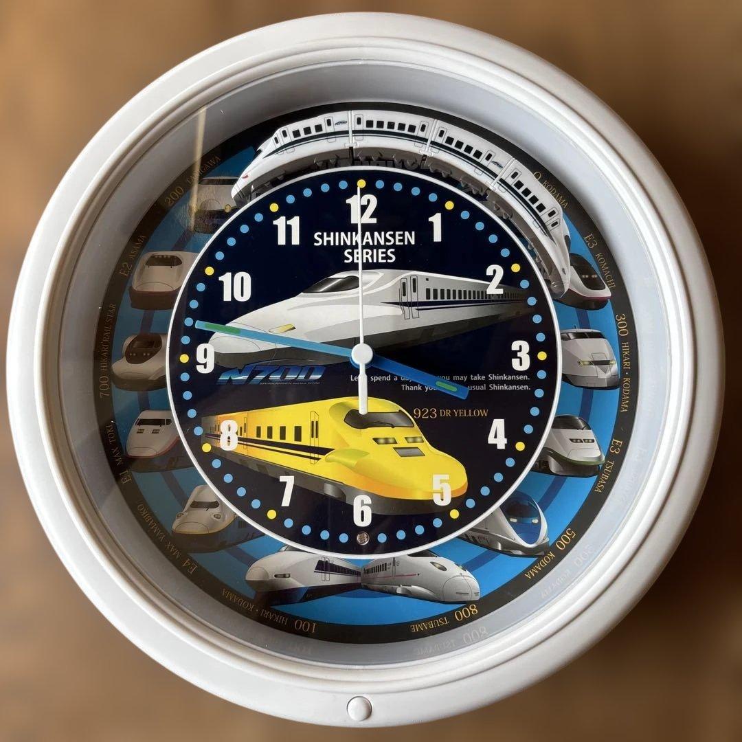 SHINKANSEN CLOCK 新幹線掛時計