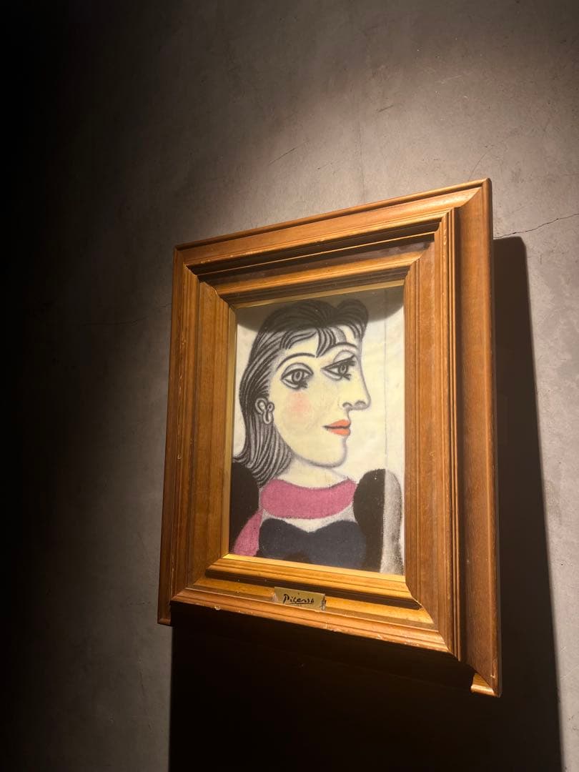 Pablo Ruiz Picasso 《ドラ・マールの肖像》　陶板