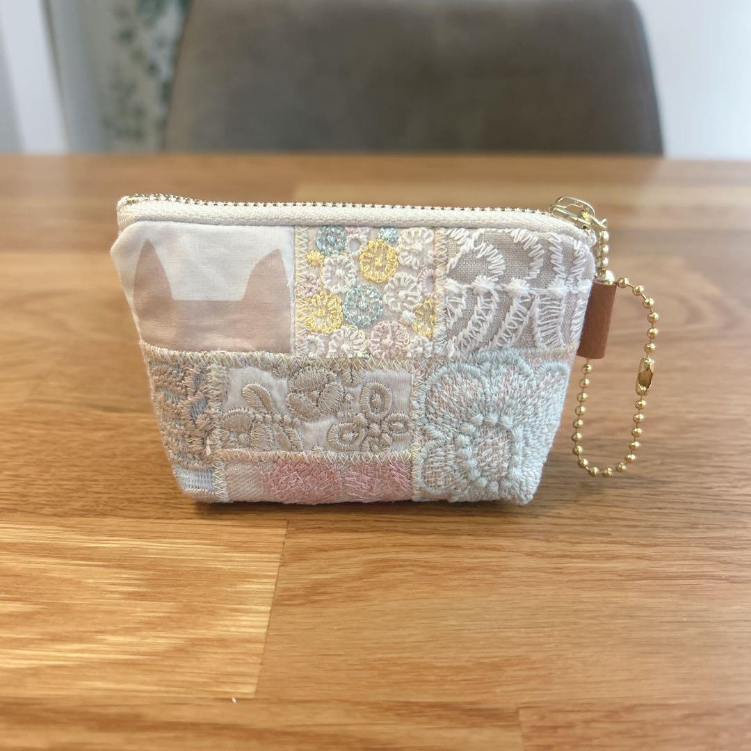 ＊お取り置き中＊ ミナペルホネン　ミニミニポーチ　レア　ハンドメイド