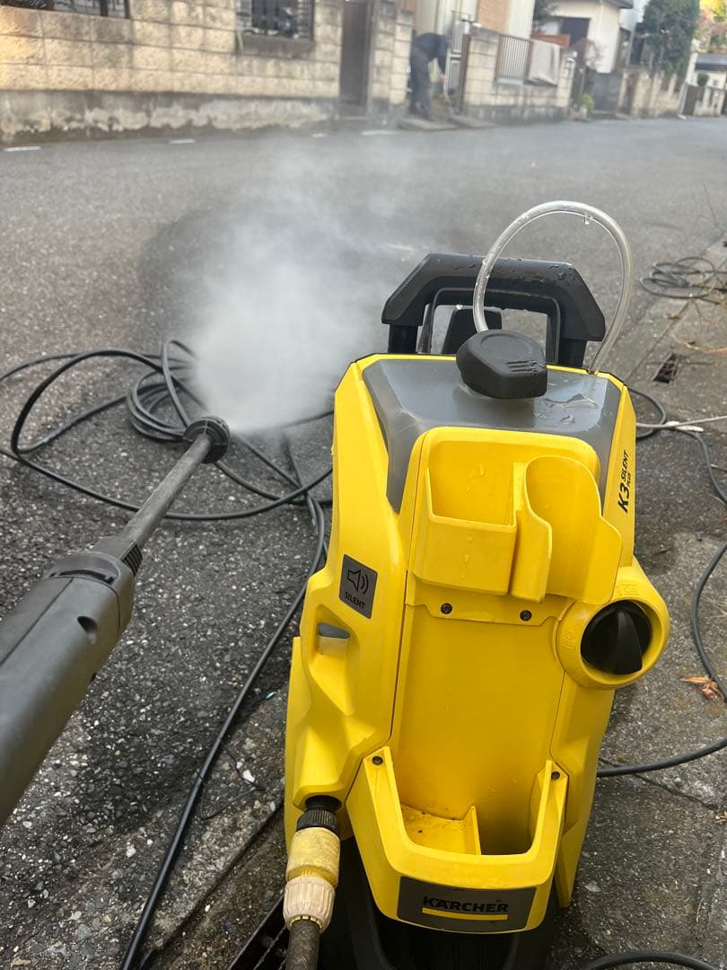 く*と様 送料無料ケルヒャー 高圧洗浄機 K3 サイレント 本体のみ50Hz使用