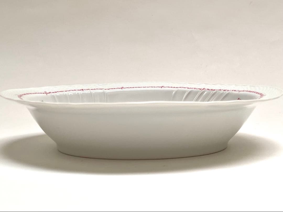 RICHARD GINORI セソン口ーゼ フィオリランノ オーバルボウル