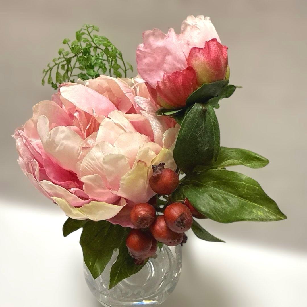 エミリオロバ 芍薬 ビオニー　アーティフィシャルフラワー