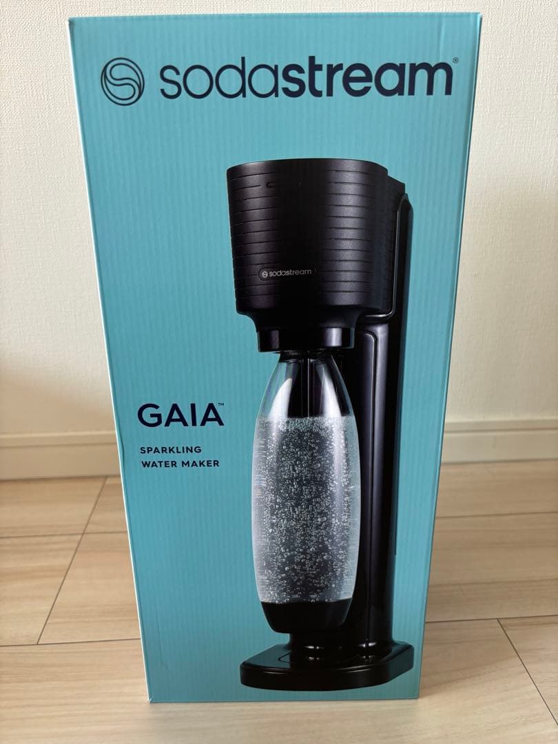 【新品未使用】sodastream GAIA 炭酸水メーカー プレゼント付き