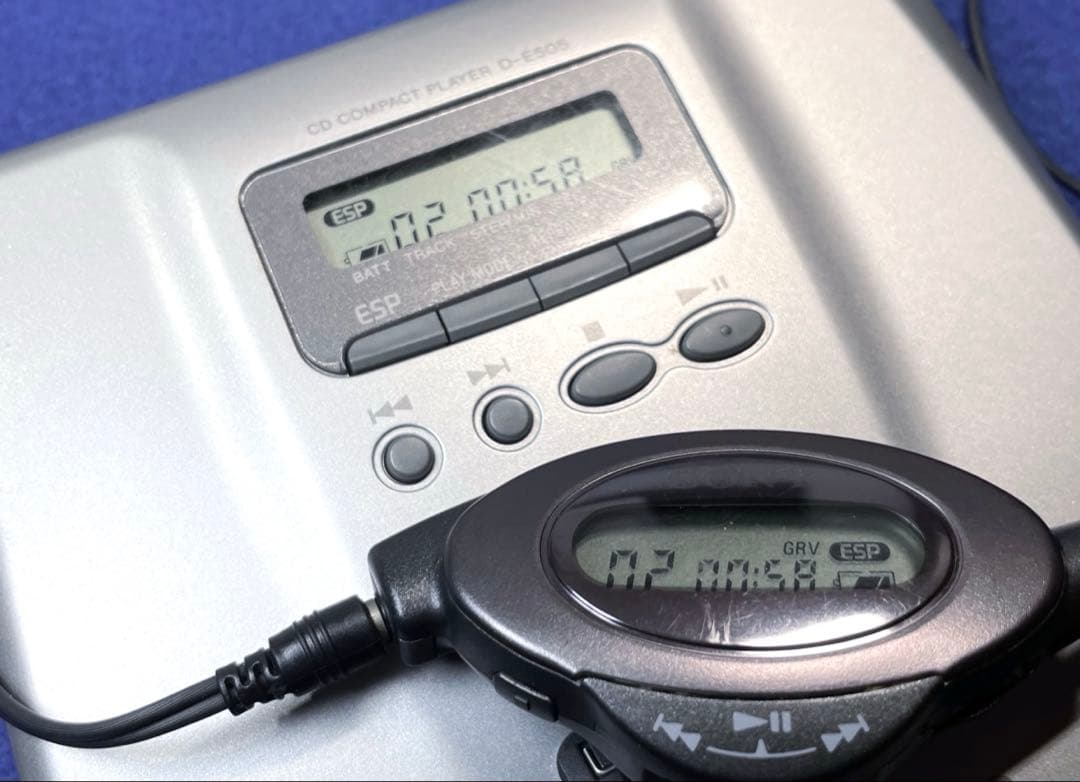 SONY D-E505 CDウォークマン ポータブルCDプレーヤー
