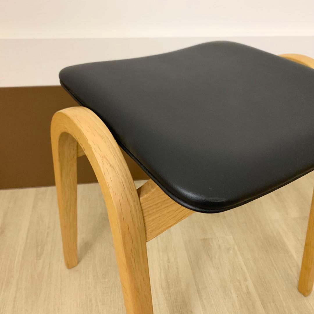 【極美品】② 秋田木工 スタッキングスツール 剣持勇 IDC 大塚家具 北欧