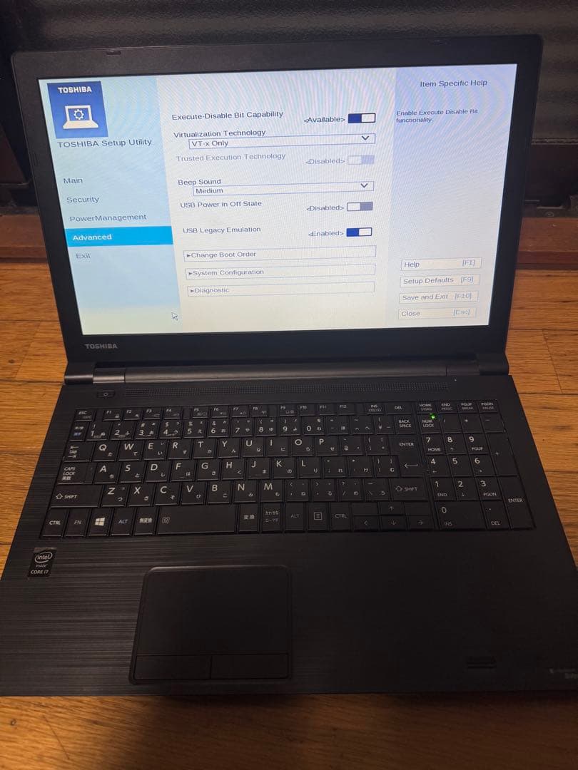 SatelliteB65/RCorei7-5600Uメモ12GB SSD 256