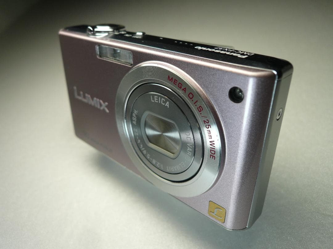 LUMIX★DMC-FX37⭕️安心の実働品❤️お洒落な淡いピンク色
