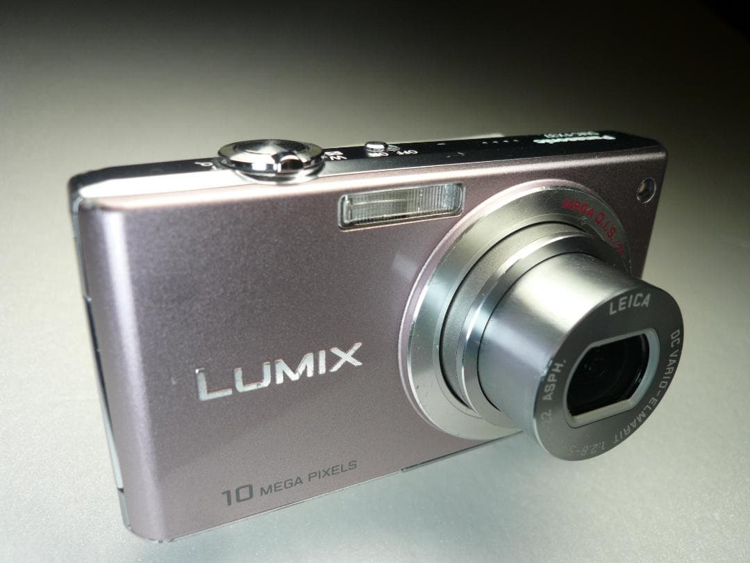 LUMIX★DMC-FX37⭕️安心の実働品❤️お洒落な淡いピンク色
