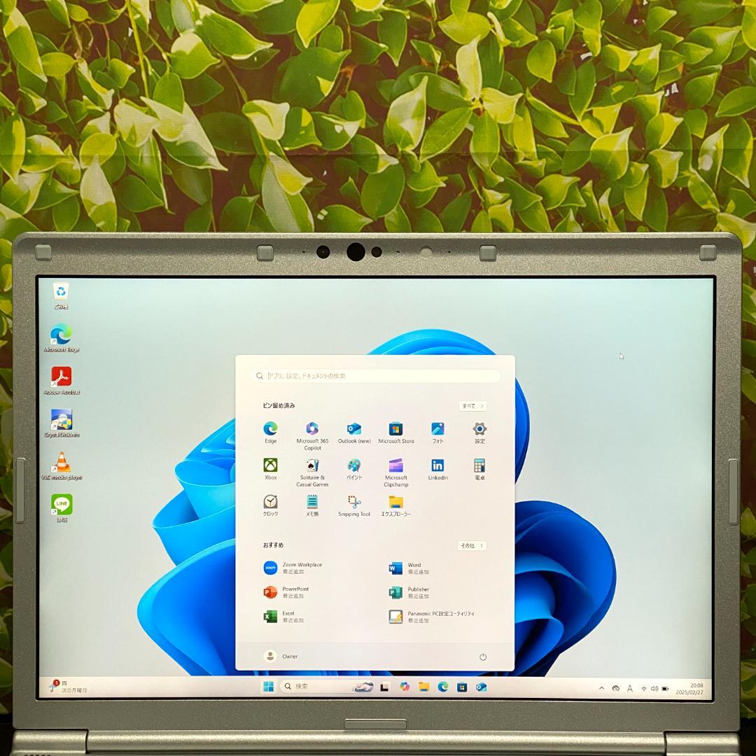 レッツノートCF-SV9 i5 8GB 1TB DVD Win11 (K608)