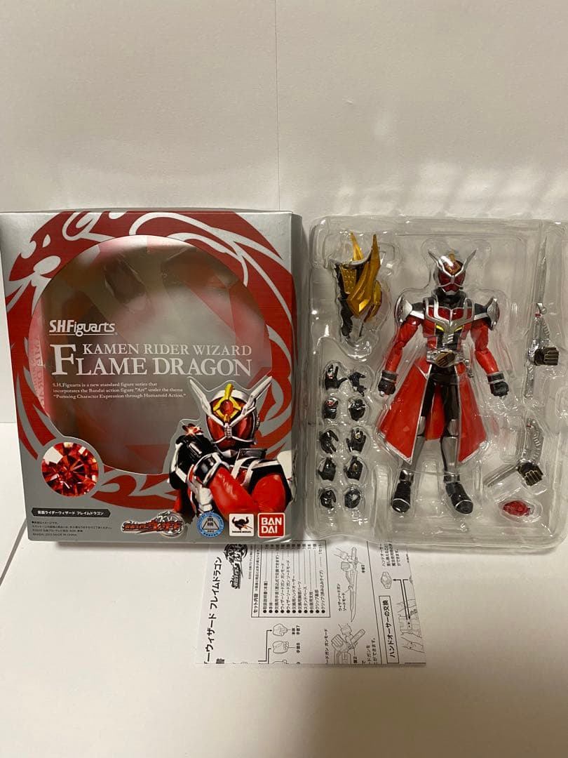 【中古美品】　shfiguarts仮面ライダーウィザード 3体セット