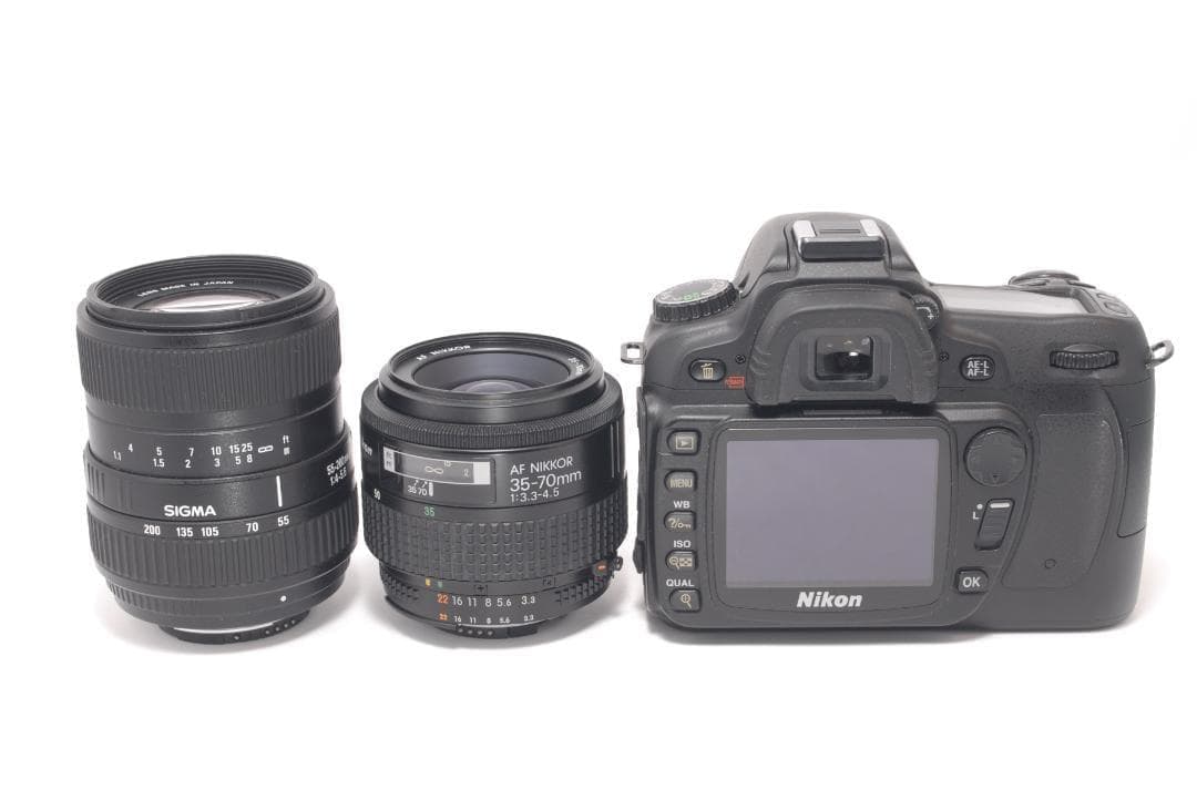 ⭐️ダブルレンズセット⭐️Nikon D80　デジタル一眼レフ　カメラ　ニコン