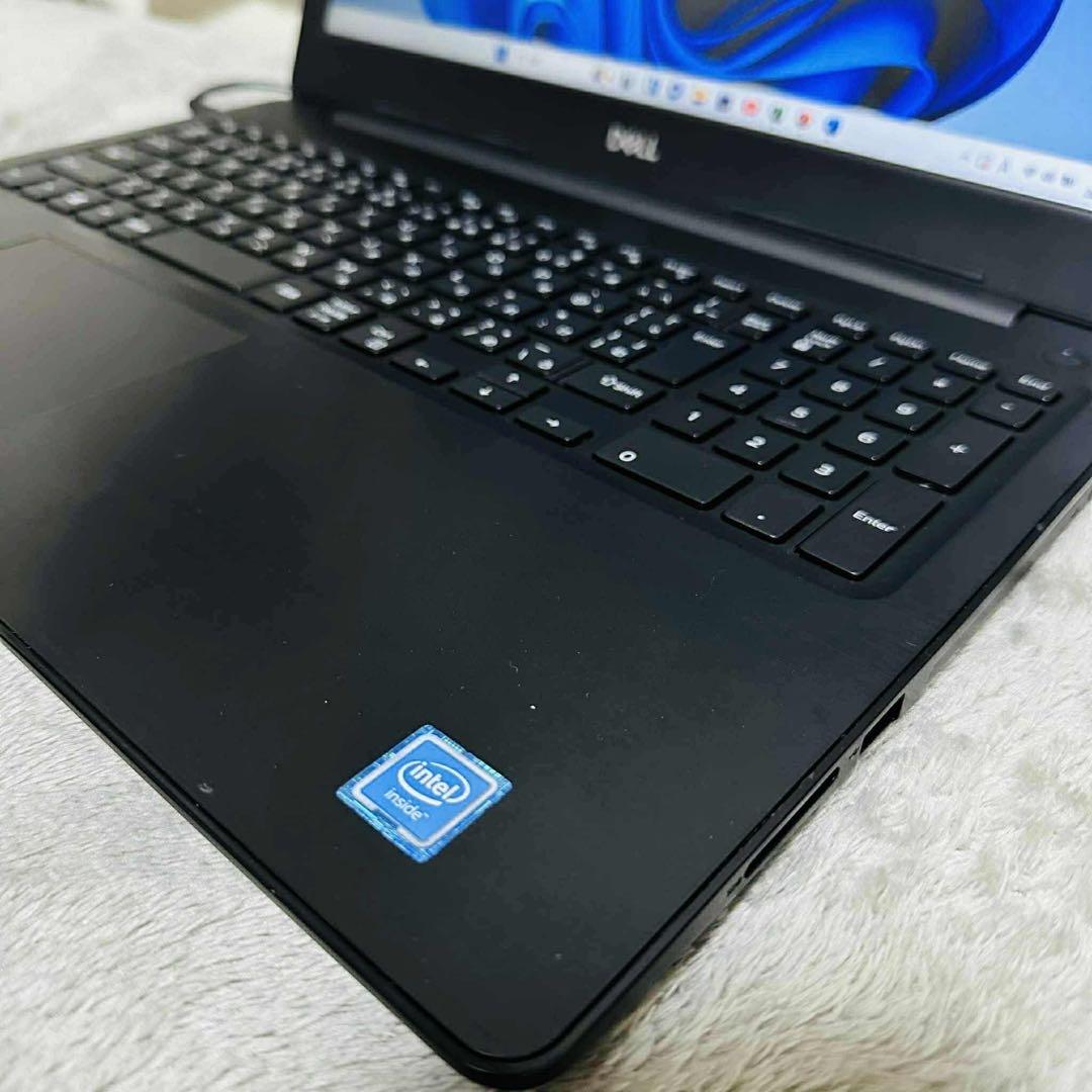S107 DellノートパソコンSSD高速WEBカメラWindows11オフィス