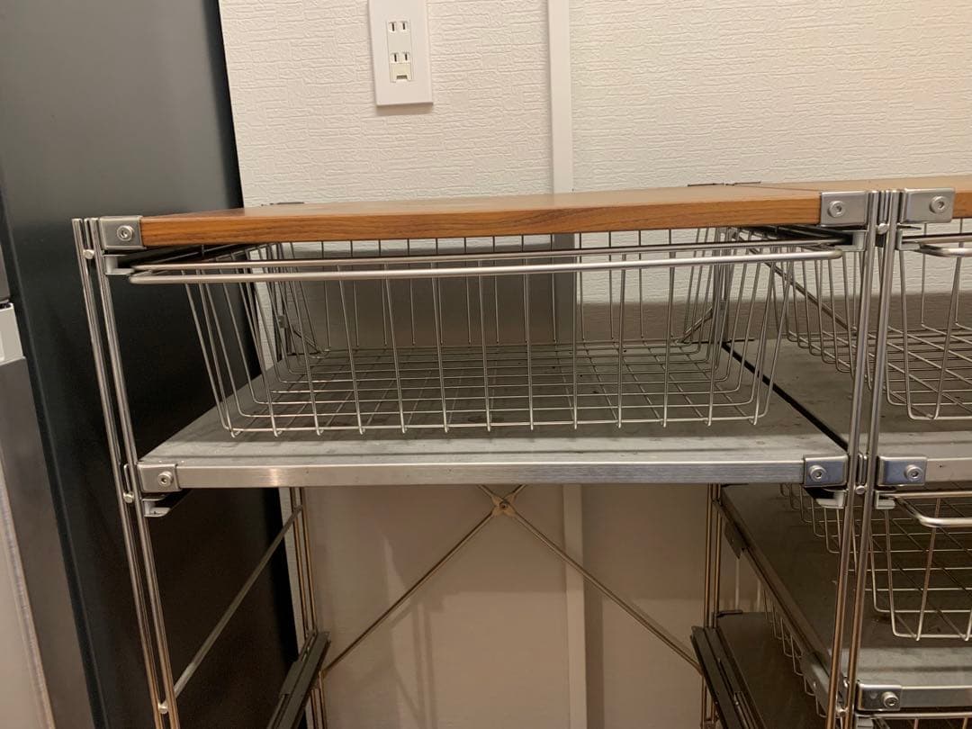 無印良品ステンレスユニットシェルフ