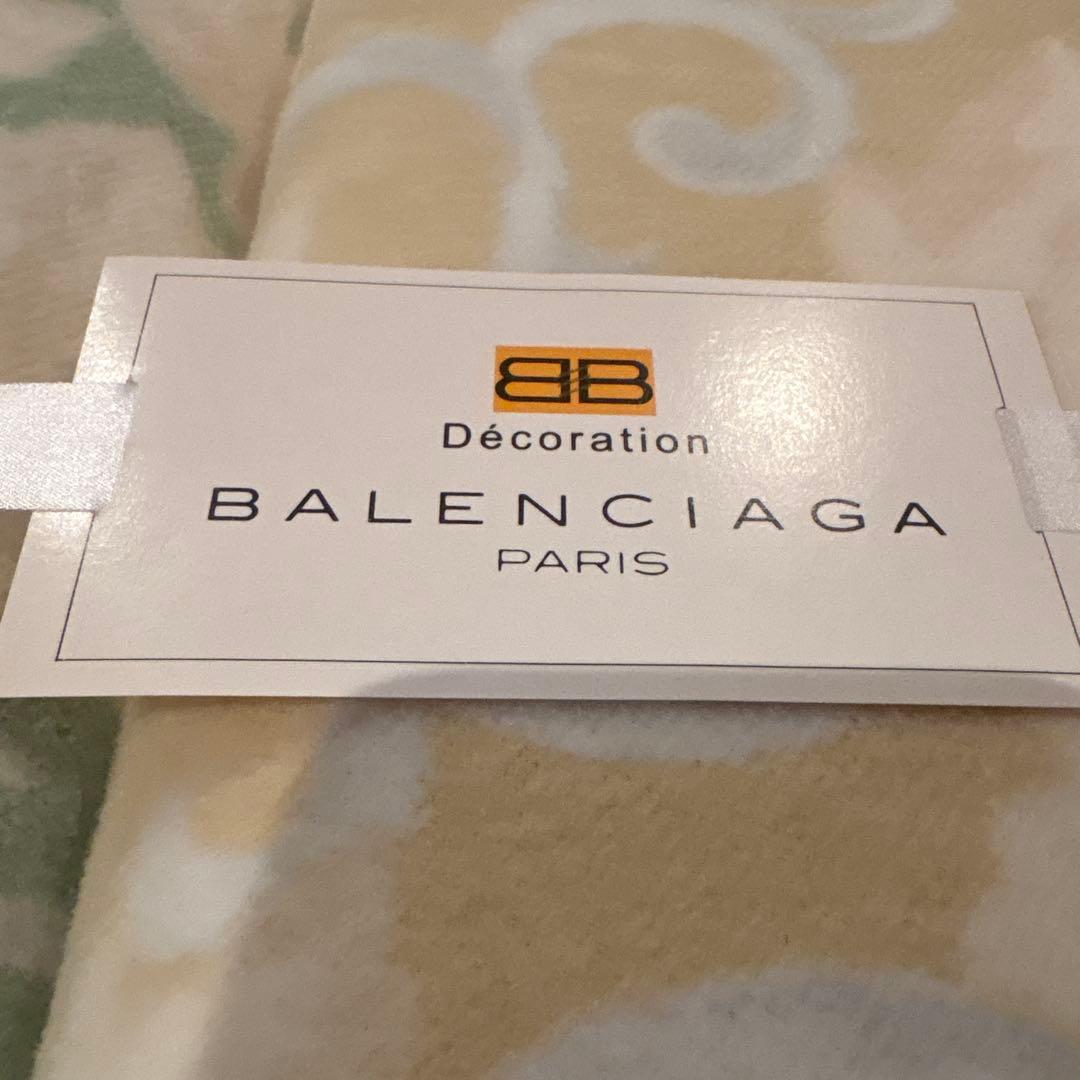 BALENCIAGA 綿毛布 2枚セット