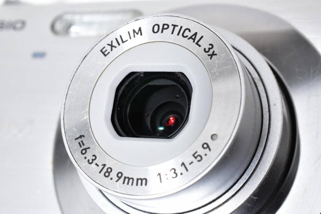 カシオ　CASIO EXILIM EX-Z80 シルバー ＃A389