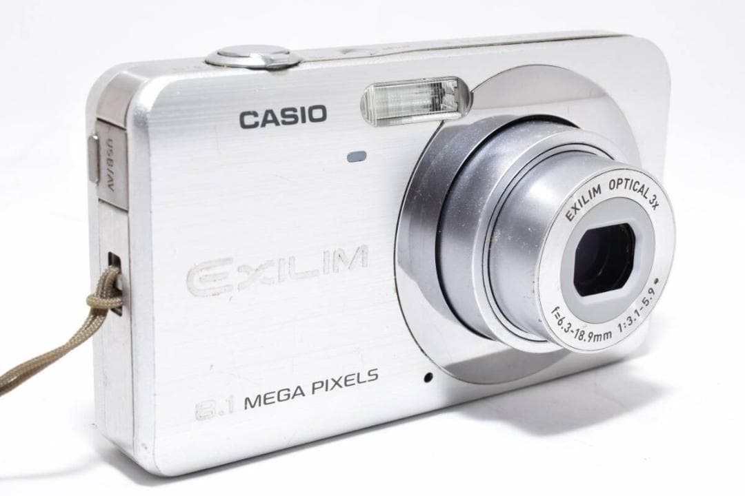 カシオ　CASIO EXILIM EX-Z80 シルバー ＃A389