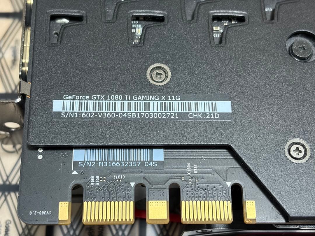 グラフィックボード・グラボ・ビデオカード MSI GeForce GTX 1080 Ti GAMING X 11G