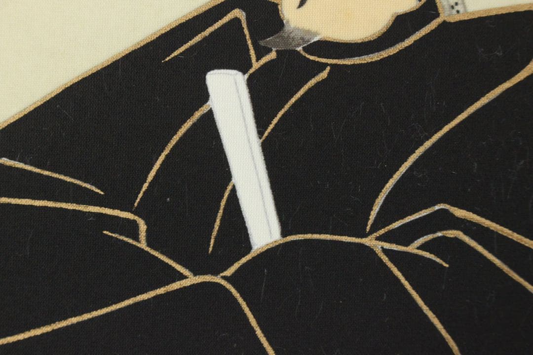 No5848掛軸　印刷工芸　「佐竹本三十六歌仙　紀貫之」　合箱/二重箱　送料無料