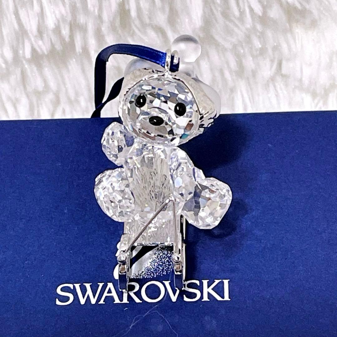 【極美品】SWAROVSKI スワロフスキー　クリスベアとソリ