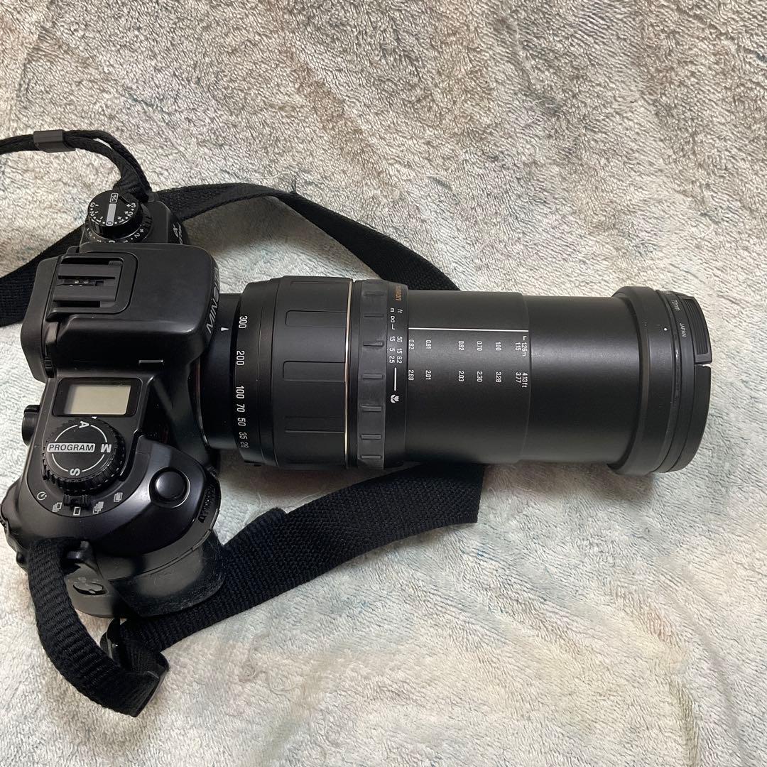 MINOLTA α507si フィルムカメラ + AF 28-300mm レンズ