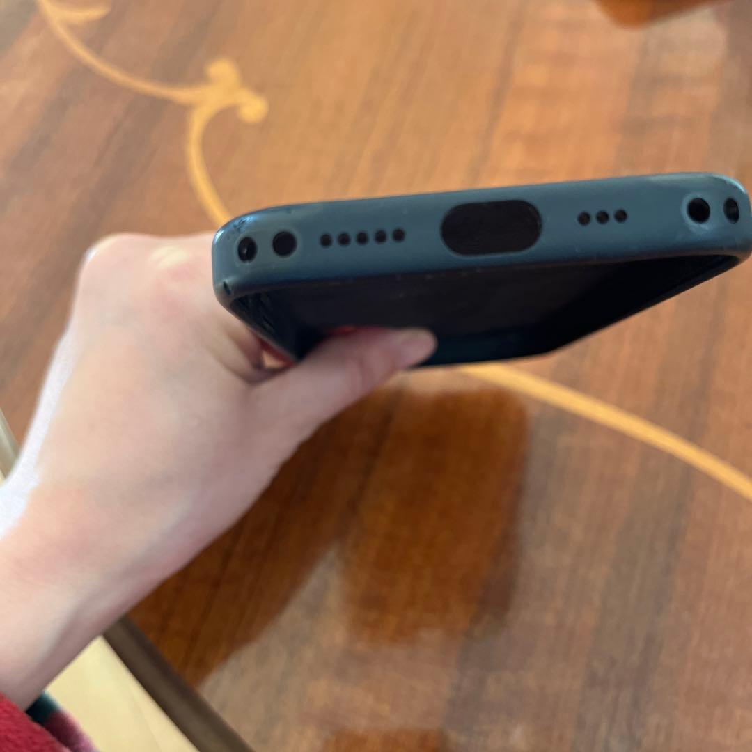 AppleiPhone17用ブラックシリコンケース