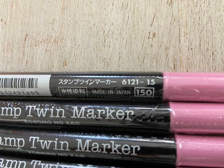 水性ペン　Stamp Twin Marker  80本