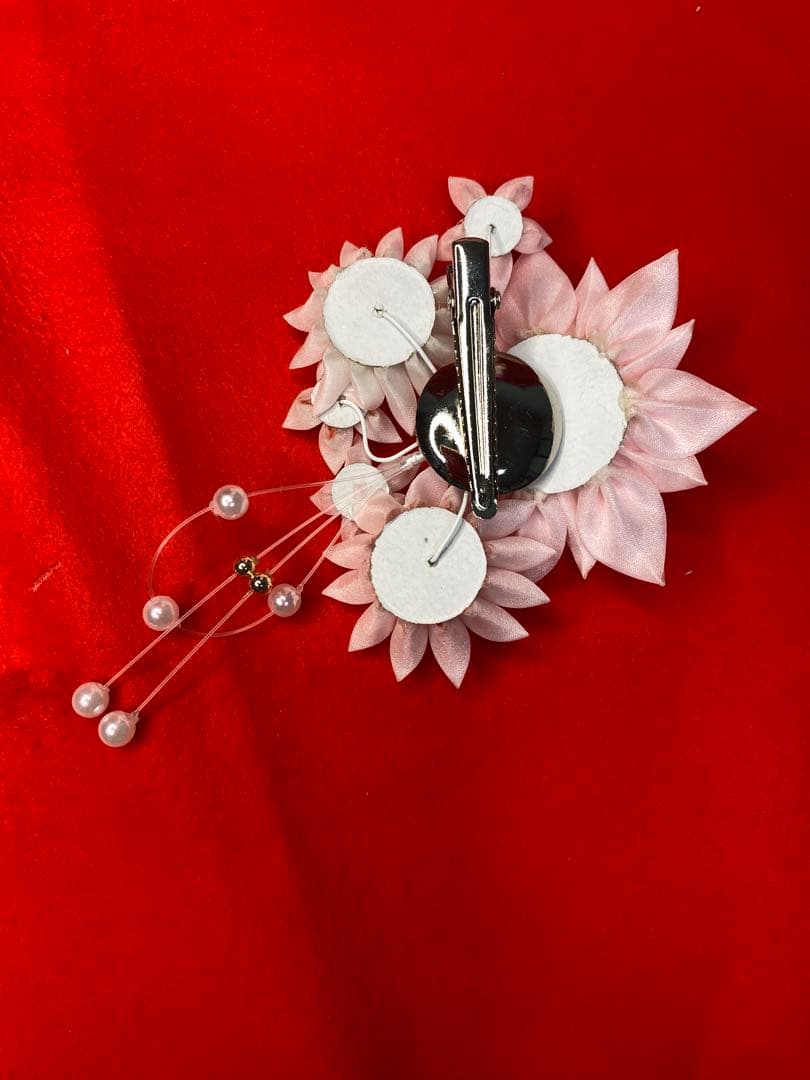 東京久月　つまみ細工羽子板・アクリルケース・間口約１５×奥行約１３×高さ約１８㎝